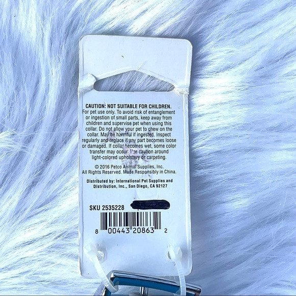 NWT Good2Go Blue Waterproof Adjustable Dog Collar - Picture 4 of 6